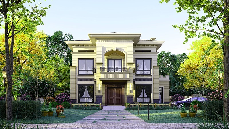 西藏中式合院住宅，开放庭院与邻里乡亲更亲近